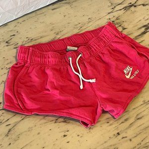 Nike Track & Field Hot Pink Drawstring Shorts Women's Size Medium
